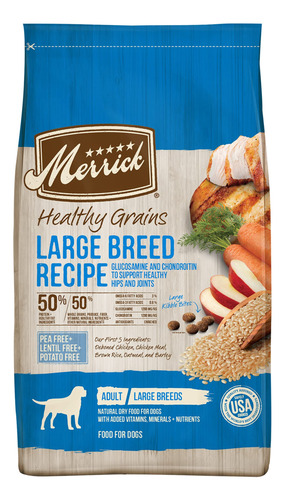 Merrick Alimento Seco Para Perros De Raza Grande Con Carne R
