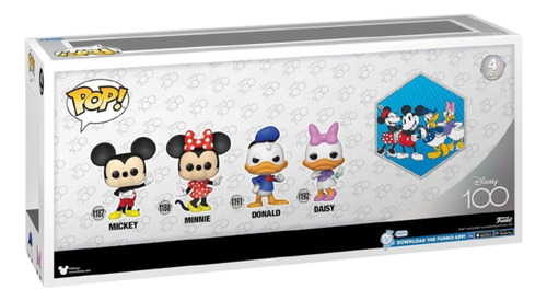 Disney Funko Pop Clássicos 100 Anos De Aniversario