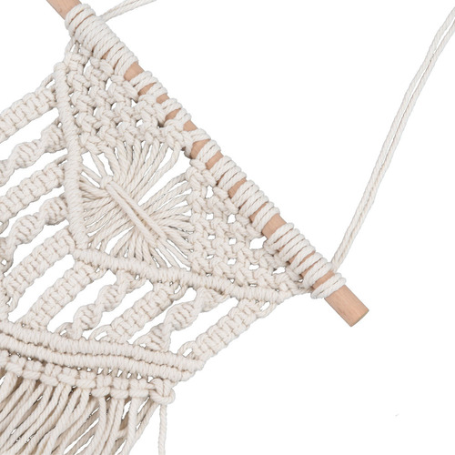 / Tapiz De Macramé Con Borlas Para Colgar En La Pared
