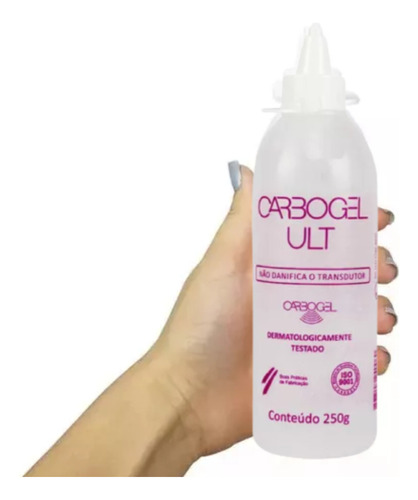  Kit 5 Gel Condutor Ult Para Ultrassom 250g Sem Cheiro