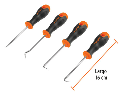 Desarmadores De Punta Y Ganchos Perforaciones Clavos 14210