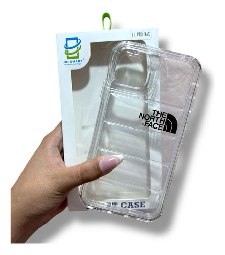 Fundas Case The North Face 2 En 1 Para Iphone Transparente Iphone 11 Pro Max