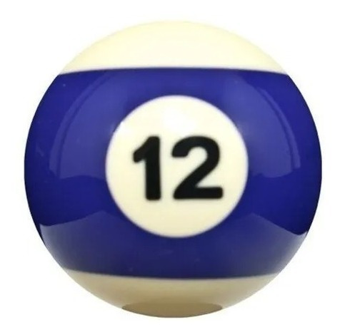 Bola De Pool Numero 12