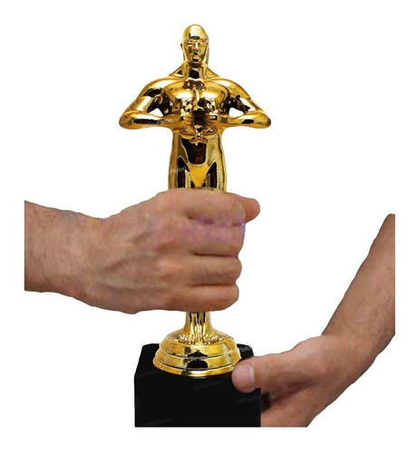 Escultura De Estatuilla Premio Oscar Decoracion 22 Cm  Aa53