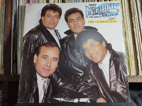 Grupo Miramar De José Barette Sin Condición Vinilo Lp Vinyl 