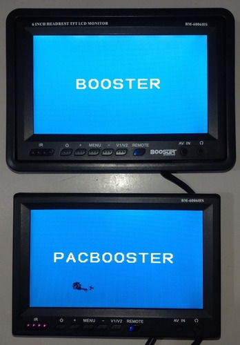 Par De Monitor 6  Booster E Pacbooster Bm-6006hs