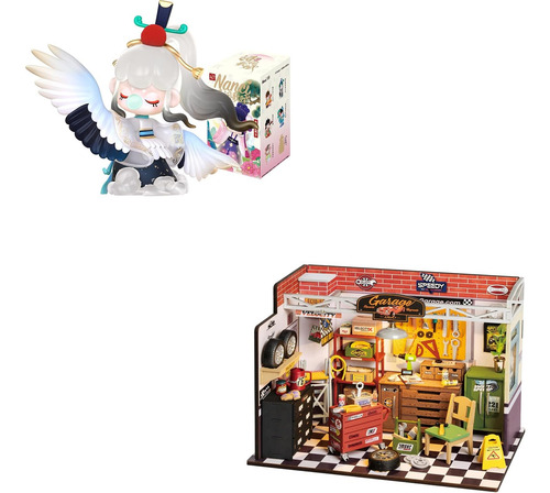 Rowood Diy Kits De Casa En Miniatura Paquete De Figura De Ac
