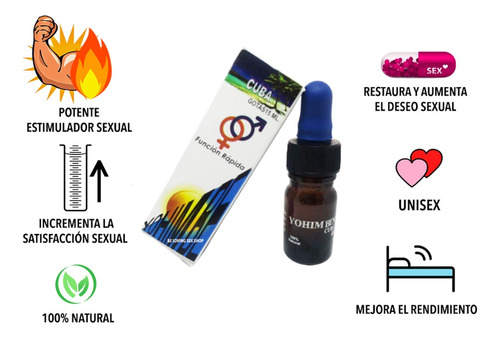 Yohimbe Funcion Rapida Clorhidrate Cubano Estimulante Sexual