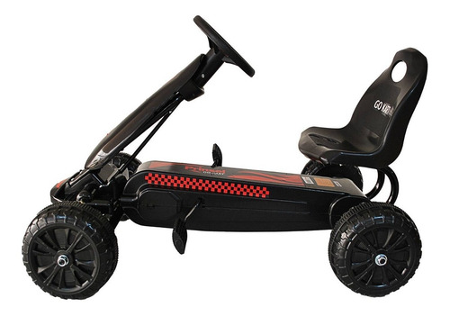 Imagen 4 de 5 de Coche De Pedales Go-kart Racing 2020 Resistente Niños 7 Años