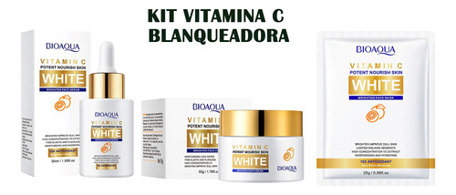 Kit X 3 Vitamina C Antimanchas Bioaqua - g a $92