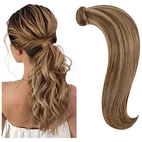 Correature Rubia Cola De Caballo Extensiones Pelo D4zdz