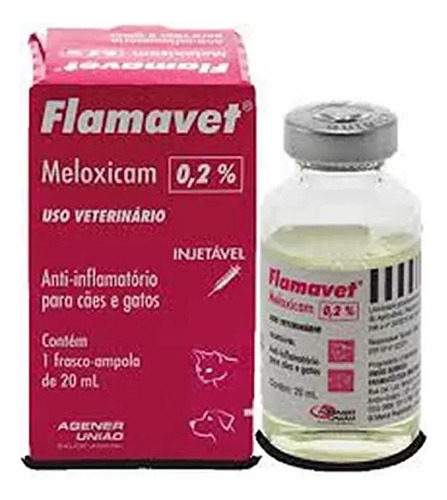 Flamavet 0.2% 2mg/ml (20ml) 1frasco (agener)