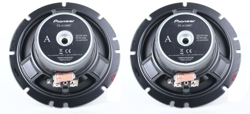 Kit 2 Vias Pioneer Ts-a1600c 6 Polegadas 160w Rms Lançamento