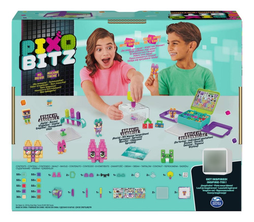 Pixo Bitz Studio. Juego Armable Unisex (spin Master)