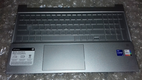 Carcasa Palmrest Teclado Iluminado Hp 15-eg 15-eh Series