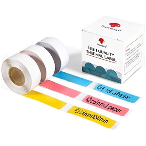 Papel Adhesivo De Etiqueta De Color D30 1/2  X 1 7/8  (...