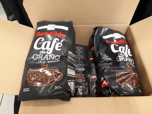 Cafe En Grano O Molido Bonafide Sin Azúcar Para Expresso 1kg