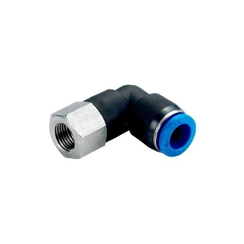 Imagem 1 de 2 de Conexão Instant. Cotovelo Fêmea 1/8 X 06mm Bsp - Kit 10 Pçs