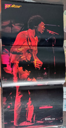 Revista Guitar - Joe Perry - Hendrix (poster) - Gilmour - (Usado)