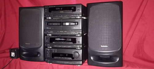 Minicomponente Con Bt Technics Sa-ch550. Negro 120 W (Usado)