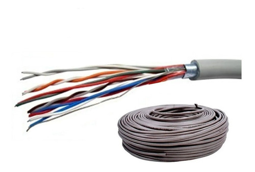 Cable Telefonico 6 Pares Interior X 20mts Por E631