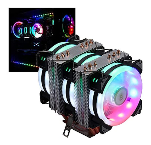 Ds 3pack 92mm Cpu Cooler, Air Cooler Case Pwm Fan Radiator P