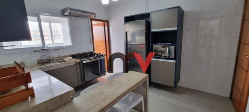 Imagem 8 de 22 de Apartamento À Venda, 142 M² Por R$ 750.000,00 - Vila Assunção - Praia Grande/sp - Ap1318