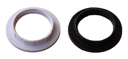 2pcs Lâmpada Tonalidade Anéis De Lâmpada De Branco