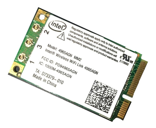 Tarjeta De Red Wifi Para Notebook Intel 4965agn Mm2 + Envío