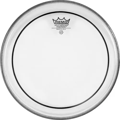 Peau De Batterie Remo Pinstripe 14" - Pour Tom, Caisse Claire Et Floor Tom