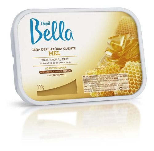 Imagem 3 de 6 de Kit Depilação Cera Termocera 400g Refil Panela Elétrica F