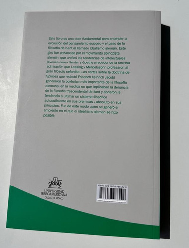 Cartas A Mendelssohn, David Hume, Carta A Fichte