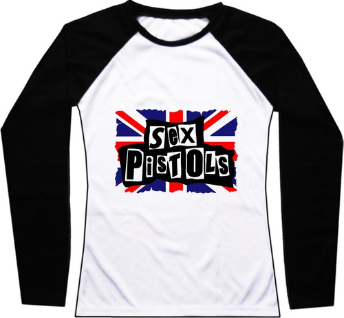 Buzo Sex Pistols Punk Rock Metal Dama Raglan Bca Urbanoz