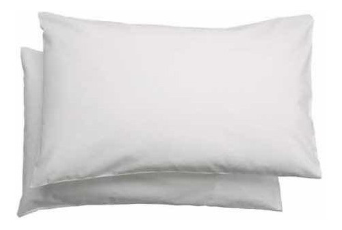 Set De 2 Almohadas Vellon Siliconado Mullidas Exigentes