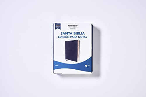 Nvi, Santa Biblia, Revisión 2022, Edición Para Notas, Leathe