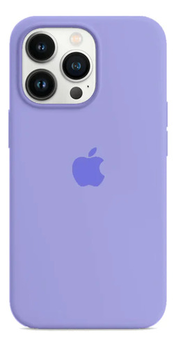 Funda De Silicona Para Iphone 11 12 13 14 15 16 Lila 15 Normal