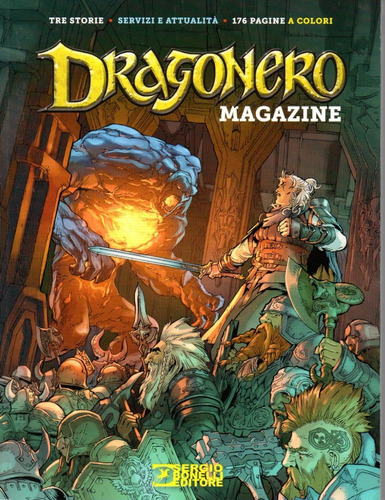 Dragonero Magazine 2020 - Em Italiano - Sergio Bonelli Editore - Formato 16 X 21 - Capa Mole - Bonellihq Cx415