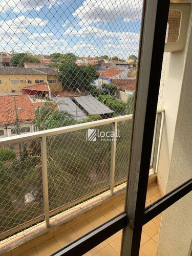 Imagem 14 de 15 de Apartamento Com 3 Dormitórios Para Alugar, 97 M² Por R$ 1.300/mês - Vila Nossa Senhora De Fátima - São José Do Rio Preto/sp - Ap2854