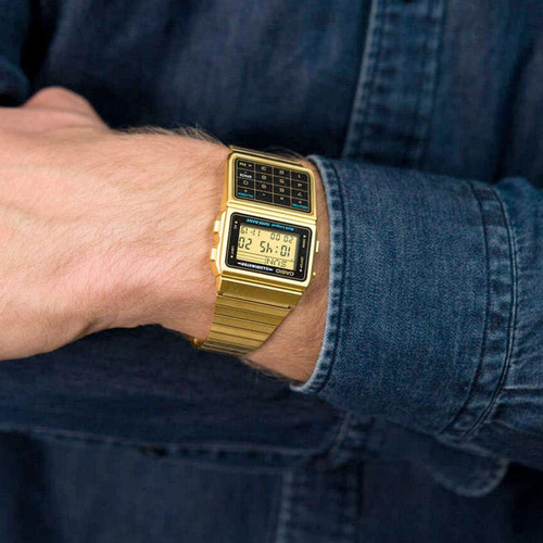 Reloj Casio Dbc611 Caballero Vintage Dorado Original