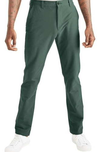 Pantalón Dockers Chino, Verde, Talla 32x30, Hombre (Usado)