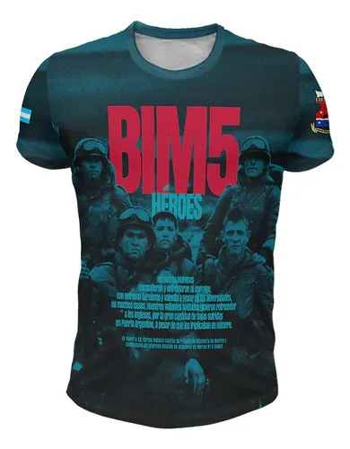 comprar Remera Homenaje Malvinas Argentinas Al Bim 5 Mod 22