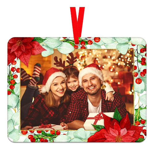 Petcee Cuadro De Imagen Adornos Navideños 2023 Navideño Fami