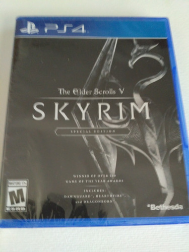 The Elder Scrolls V Skyrim Special Edition Ps4 Nuevo Sellado