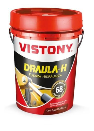 Balde Aceite Hidraulico 68 Balde 19lts Vistony