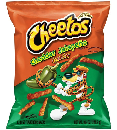 Cheetos Crunchy Cheddar Jalapeño (240.9g)