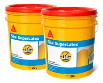 Comprar 20l + 20l Pintura Sika Superlatex Int Ext Lavable