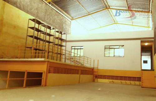 Galpão Para Alugar, 1100 M² Por R$ 17.000,00/mês - Vila Prudente - São Paulo/sp - Ga0124