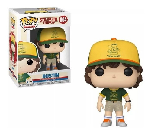 Funko Pop! Television Stranger Things Dustin Campamento #804