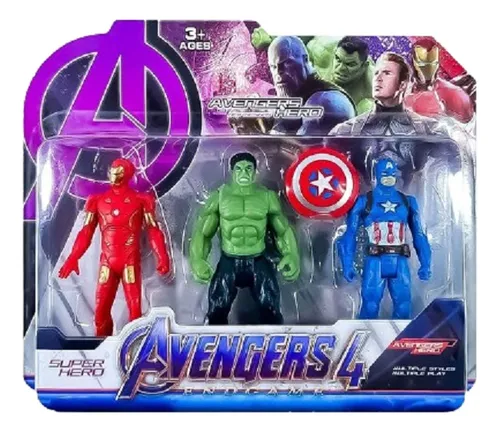 Muñecos Avengers por 8 blíster