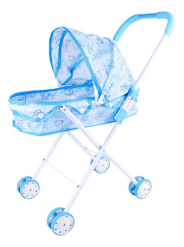 Carrito De Muñecas Blue Simulation